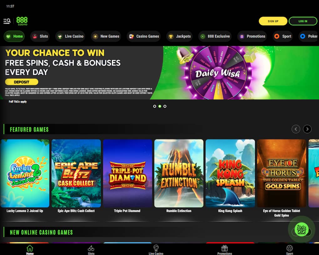 888 - Online Casinos UK