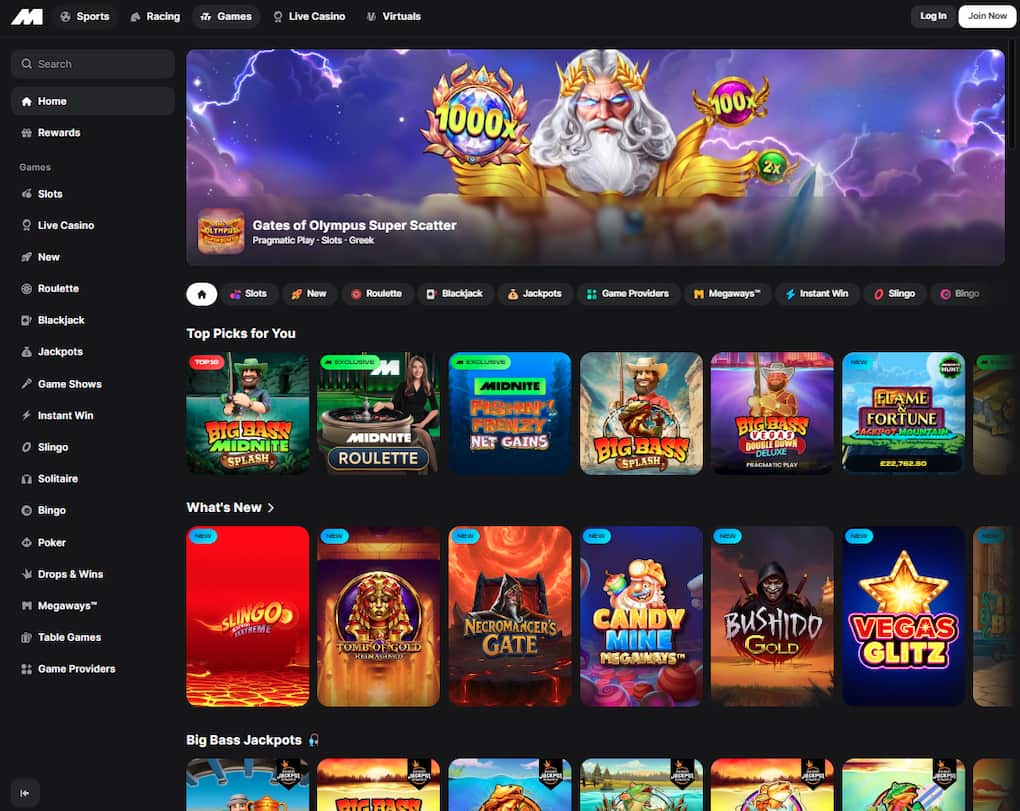 Midnite - Online Casinos UK